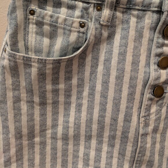 Billabong striped denim skirt - Picture 3 of 7